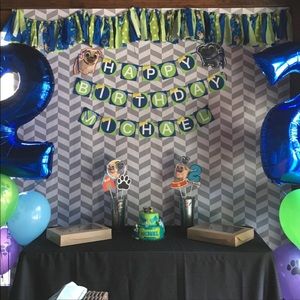 Puppydog Pals 2 nd Birthday Decor